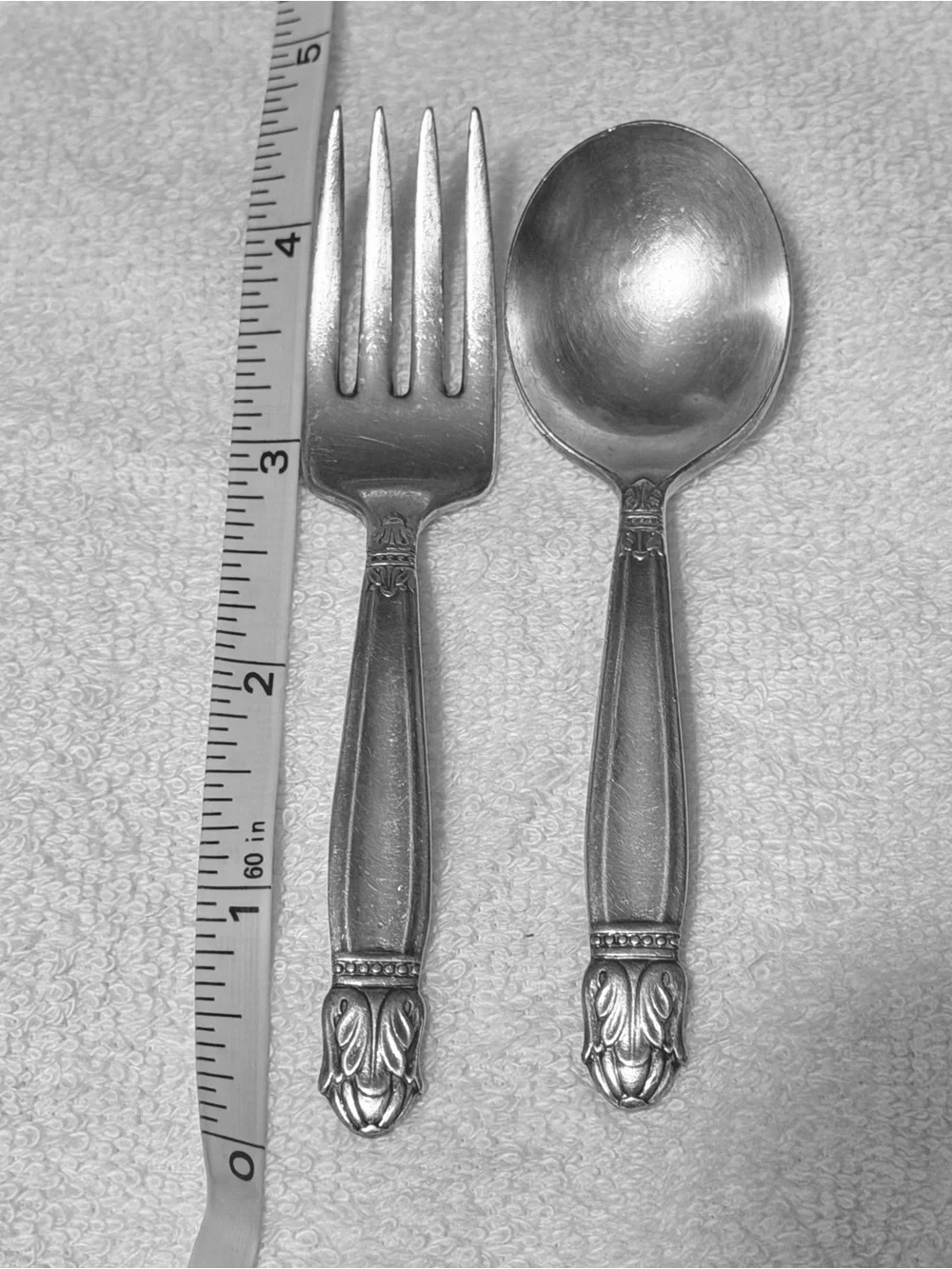 Vintage Holmes & Edward’s Danish Princess 1938  Silver Plate Child Flatware Set